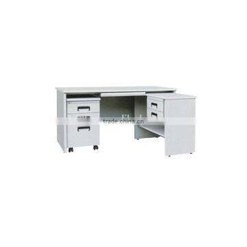 2016 Hot sale steel office desk, computer table with key board