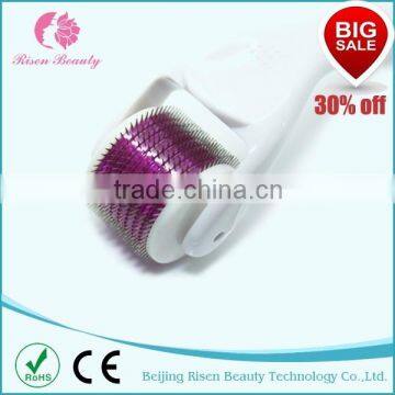 Lowest Price 540 needles microneedle therapy derma roller for hair loss treatment dermaroller 540