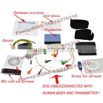 Factory price!!Wireless ECG Stress Test System(wifi) for cardiac diagnosis