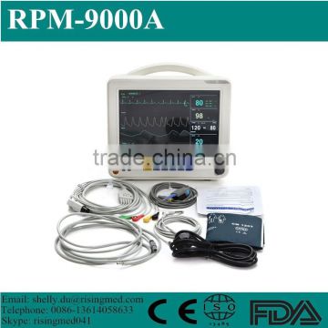 Promotional Low Price 12.1-inch Six Parameter Multi-Parameter Patient Monitor RPM-9000A-Shelly