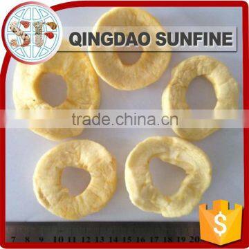 Pure organic dried apple rings