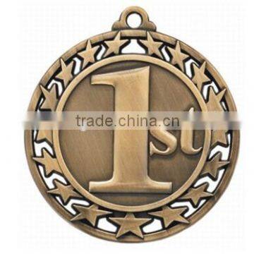 1st Place metal medals/custom sport metal medals wholesale in 2015