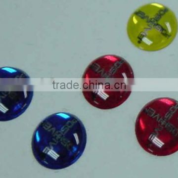 3D Epoxy Resin Dome Label