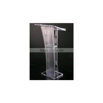 POP acrylic church pulpit for churches/acrylic stand