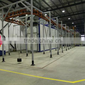 High quality Powder Painting Line, color coating line for car