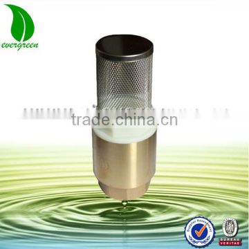 hydraulic non-return Brass Check Valve with with stainless steel strainer