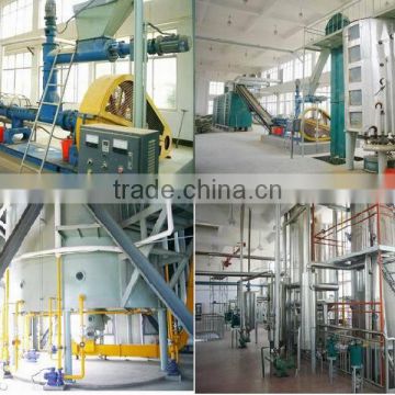 100TPD Rice bran oil processing complete plant