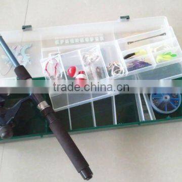 telescopic rod reel fishing combo