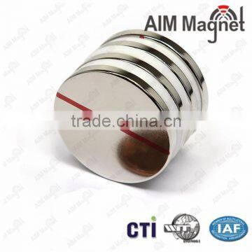 AIM 25mm*3mm Disc Magnet With N Pole Marked photo-3