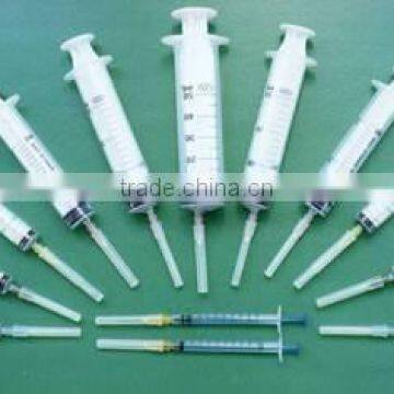 disposable syringe 1ml luer slip and luer lock