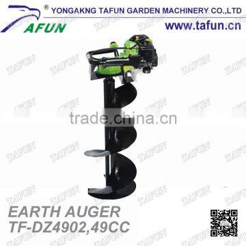 2 stroke gasoline hand earth drilling equipment with high quality