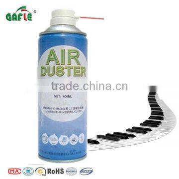 special design 400ml can spray gas spray Air Duster in can for keyboard&computer