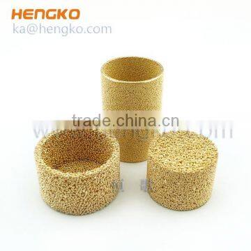 Production copper sintering filter core