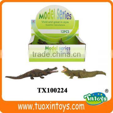 crocodile soft toy, big plastic crocodile toy (12 pieces)