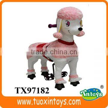 Plush Horse Ride-on, Electric Battery Operated Ride on Horse Toy photo-3