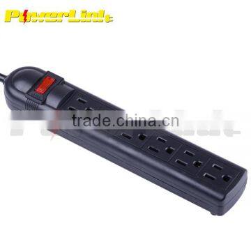 H50237 110v 6 outlet Power Strip electrical outlet surge protector