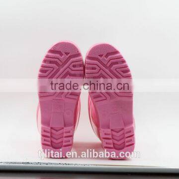 Pink Rain Boots for Food Industrial, Cheap Pvc Rain Boots photo-4