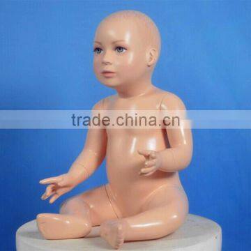 Realistic makeup young models child male mannequin for sale