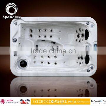 3 Person Freestanding Rectangular Acrylic Balboa System Air Jet Massage Spa Hot Tub photo-2
