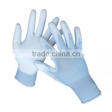 Cheap 13 Gauze PU Coated Safety Hand Working Gloves,PU Work Glove