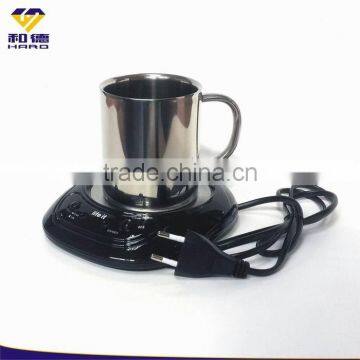 Customized 400 ML Double Wall Coffee Cup With Heater