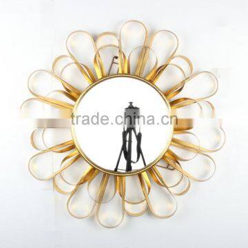 Interior Metal Frame Decorative Silver Mirrors photo-6