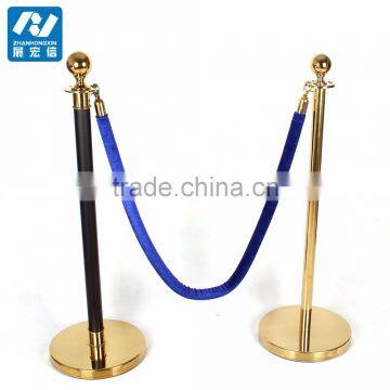 Hotel Safety Queue Line Barrier With Red Velvet Rope photo-3