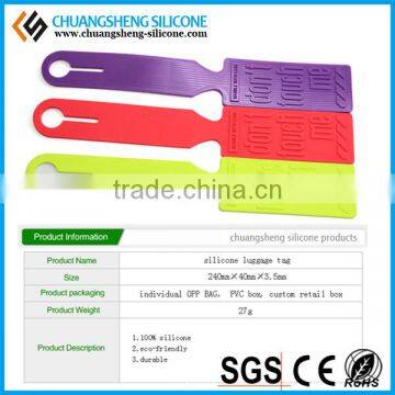 Eco-friendly Silicone and Rubber Bag Tag, Baggage Tag photo-6