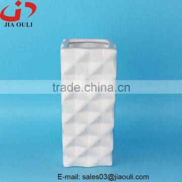2016 NEW Design Home Decoration White Ceramic Tall Vase, Flower Vase photo-2
