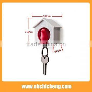 Plastic House Shaped Keychain photo-4