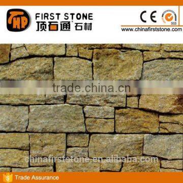 FSSW-300 Yellow Gneiss Stone Wall Cladding