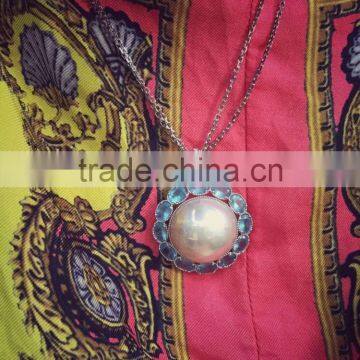 20-21mm Seawater Mabe Pearl Earring photo-4