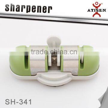 HOT NEW DIAMOND CERAMIC 2 STAGE KITCHEN KNIFE SHARPENER WITH VACUUM SUCTION photo-2