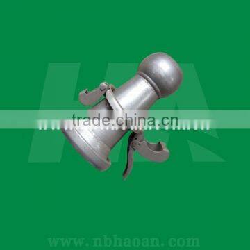 Galvanized Steel Miller Coupling Agri -lock Bauer Fittings With Threaded End Adapter photo-3