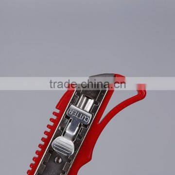 High Quality Box Cutter Carbon Steel Tool Knife PP Sliding Knives With Button photo-3