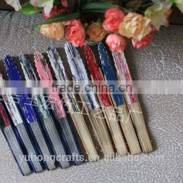 Best Gift Bamboo Fabric Hand Fan photo-5