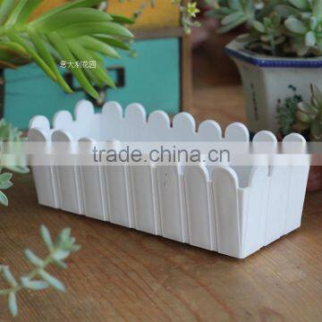 Light Colors Square Flower Pot photo-4