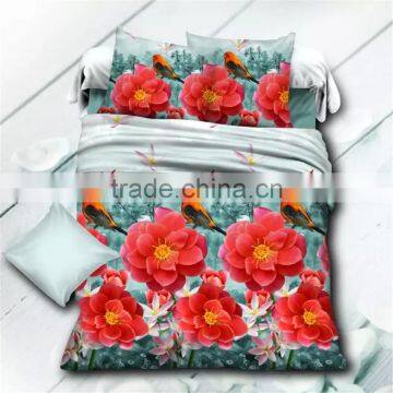 2016 New Arrival 3d Bedding Sets Leopard Printed Queen Size 4Pcs Bedclothes Pillowcases Bed Sheet Duvet Cover Set. photo-4