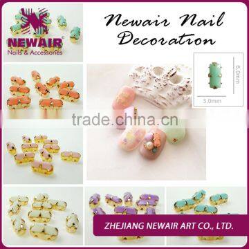DIY jewelry nail pearl beauty 3d nail decoration wholesale