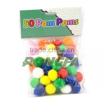 DIY Handmade Crafts Yarn Pompoms For Kids photo-4