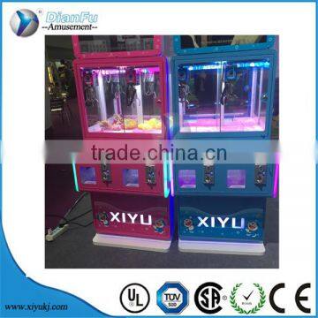 Amusement Park Arcade Double Players Claw Toy Crane Kids Coin Operated Game Machine for Sale photo-5