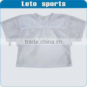 custom sublimation practice blank football jersey /flag football jersey high quality mesh