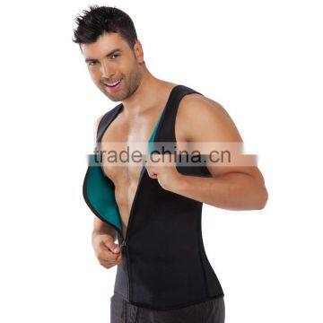 ultra sweat neoprene slimming men vest