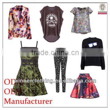 shenzhen splendid garment export clothes female apparel