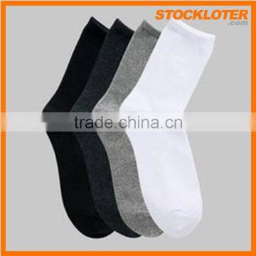 Comfortable china sock wholesale 150K pairs stock lots socks for man