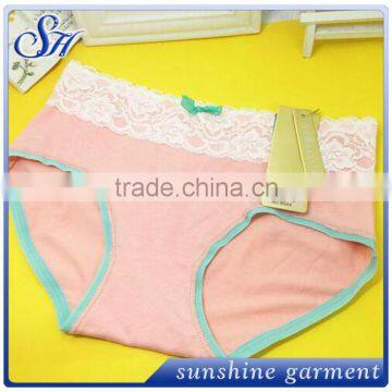 Hot Sale Lady Sexy Panty Women Lace Soft Underwear Fashion Colors photo-2