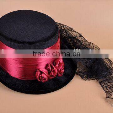 Adult Halloween Vampire Top Hat , Vampire Top Hat ,vampire Hat
