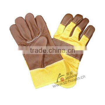 leather welder gloves for hand protection