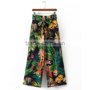 MAXNEGIO Hawaii Bowknot Workout Beach Painter Pants photo-4