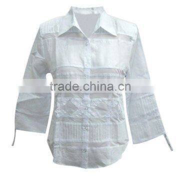 Women shirt blouse formal ladies blouse with long sleeves